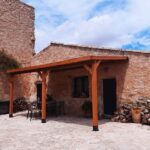 Pérgola madera 6x3 Techada Anexada