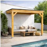 Pérgola Laminada 4x3 Techada Anexada - Imagen 3