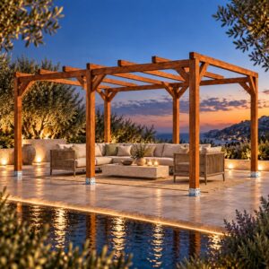 Pérgola madera 5×3