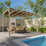 Pérgola Laminada 3x3
