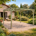 Pérgola de Madera Maciza 4x4