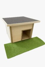 Caseta madera perro mediano-grande 116x94x106 - Imagen 2