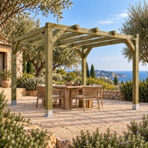 PERGOLA MACIZA 4X3